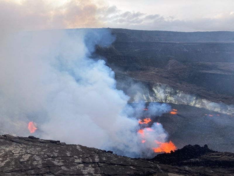 Hawaii’deki Kilauea Yanardağı’nda patlama
