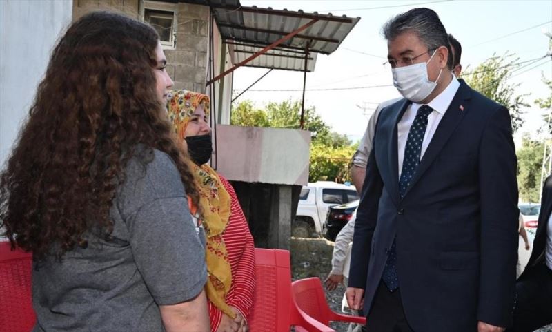 Osmaniye Valisi Yılmaz, 15 yaşındaki Mihrican