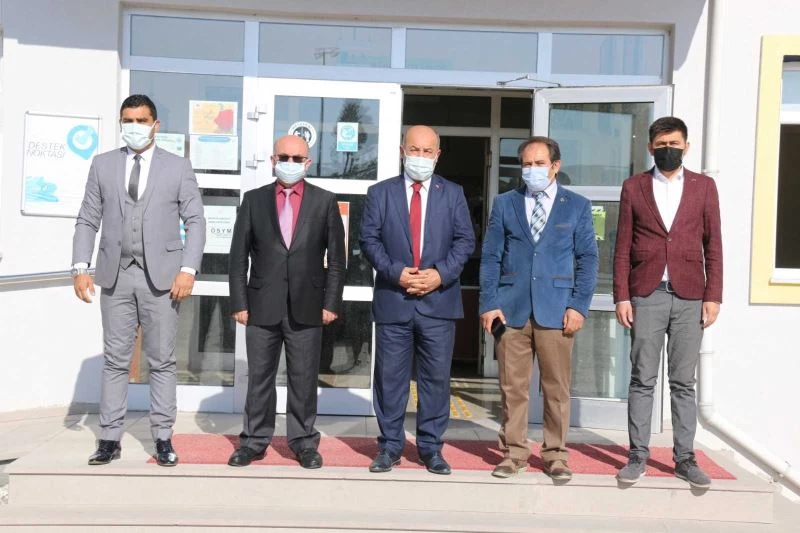 Müdür Başyiğit: “Bugüne kadar yüz yüze eğitimde ciddi bir sorun yaşanmadı”
