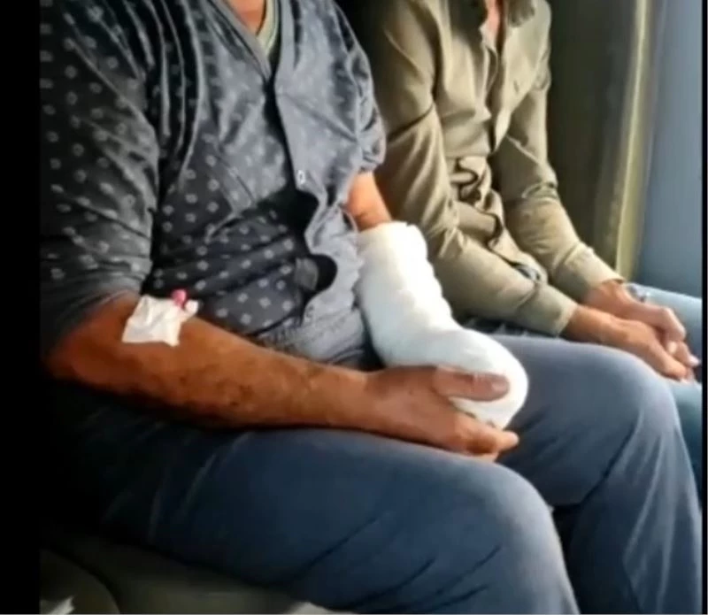 Polis helikopteri parmağı kesilen vatandaş için havalandı
