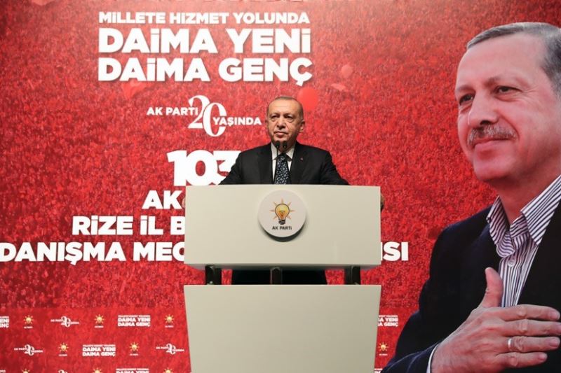 Cumhurbaşkanı Erdoğan: “Meral hanım sen bu geziciler ile berabersin yolun açık olsun”
