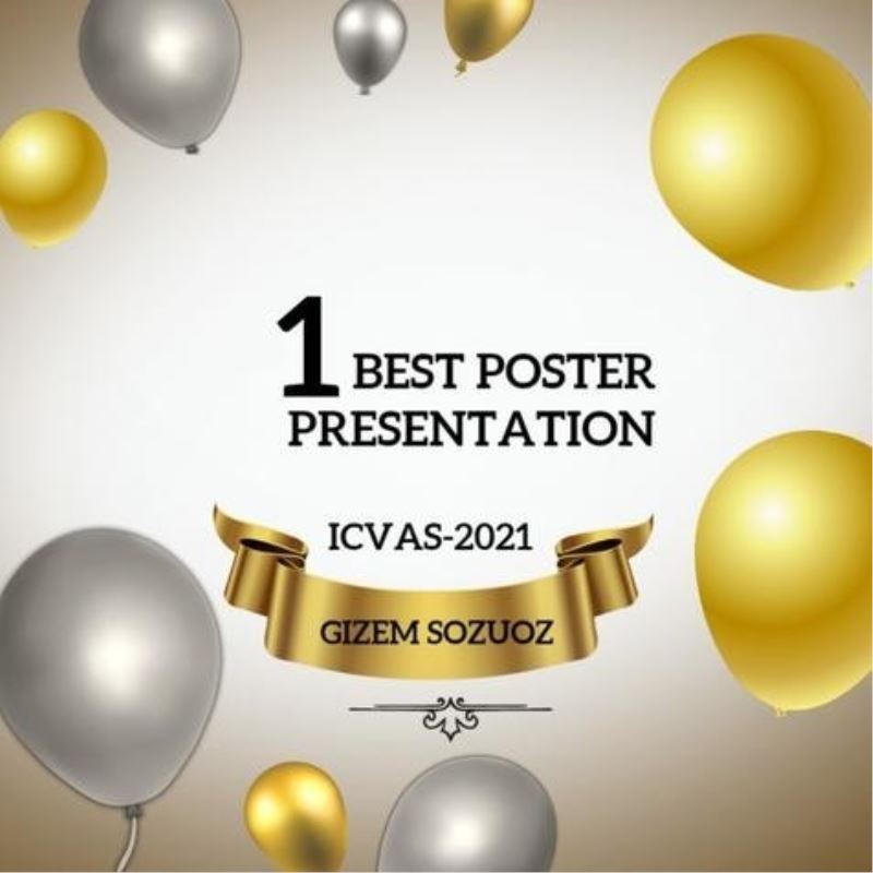 OMÜ Veteriner Fakültesi’ne ICVAS 2021’de “En İyi Poster Ödülü”
