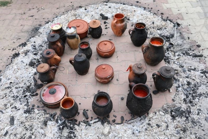 Testide pişen Cerrah fasulyesi festivalle tanıtıldı
