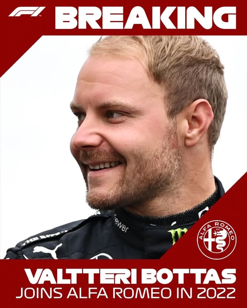 Bottas, Alfa Romeo ile anlaştı
