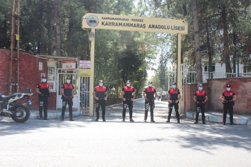 Kahramanmaraş’ta 338 okula 199 polis
