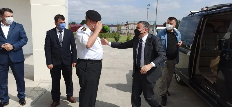 Albay Naci Akkaş göreve başladı
