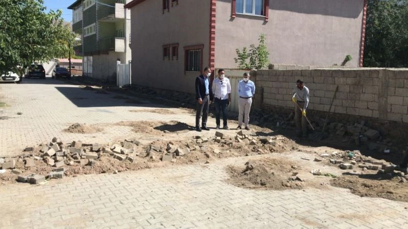 Kaymakam Savar doğalgaz çalışmalarını inceledi
