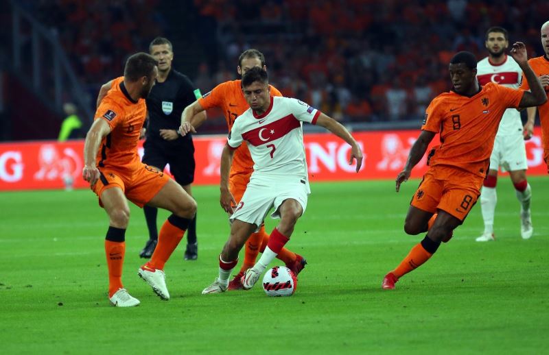 2022 FIFA Dünya Kupası: Hollanda: 3 - Türkiye: 0 (İlk yarı)
