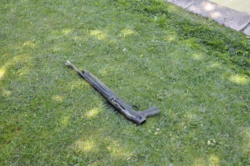 Kayıp şahısların arandığı Porsuk Çayı’nda pompalı tüfek bulundu
