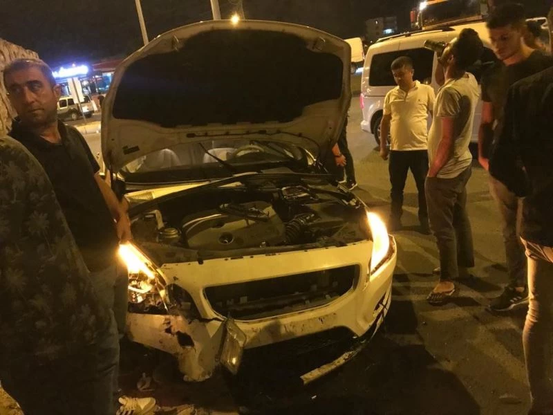 Batman Hasankeyf kavşağında kaza: 1 yaralı
