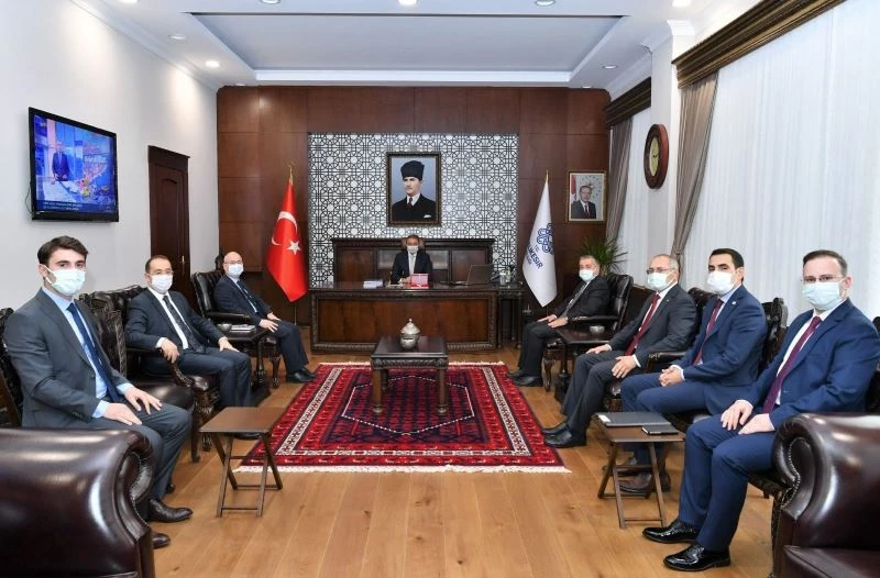 Yeni atanan Kaymakamlardan Vali Şıldak’a ziyaret
