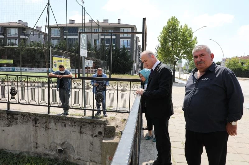 Başkan Özlü şehrin nabzını tutuyor
