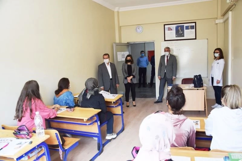 Çan Karşıyaka Hacı Fatma Bodur Meslekî ve Teknik Anadolu Lisesinde incelemeler yapıldı
