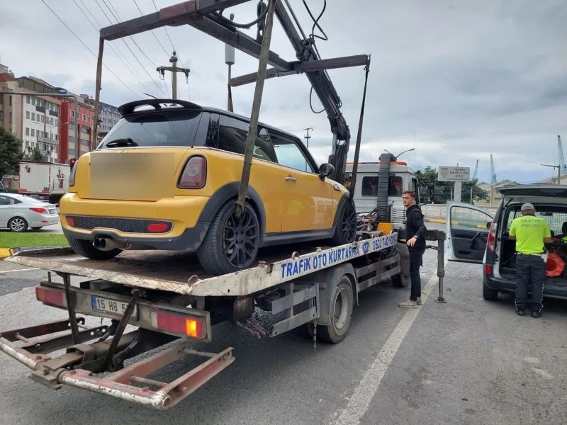 Trabzon’da abart egzoz avı
