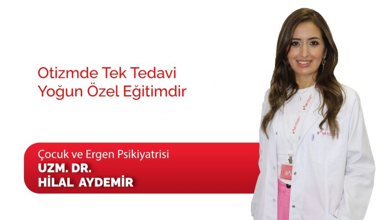 Otizmde tek tedavi yoğun özel eğitimdir
