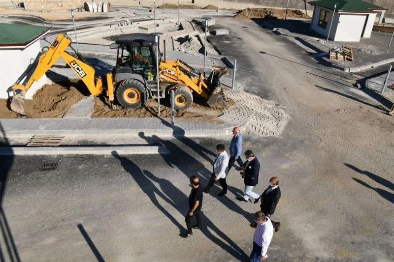 Çocuk Trafik Eğitim Parkı’nda çalışmalar son aşamaya geldi
