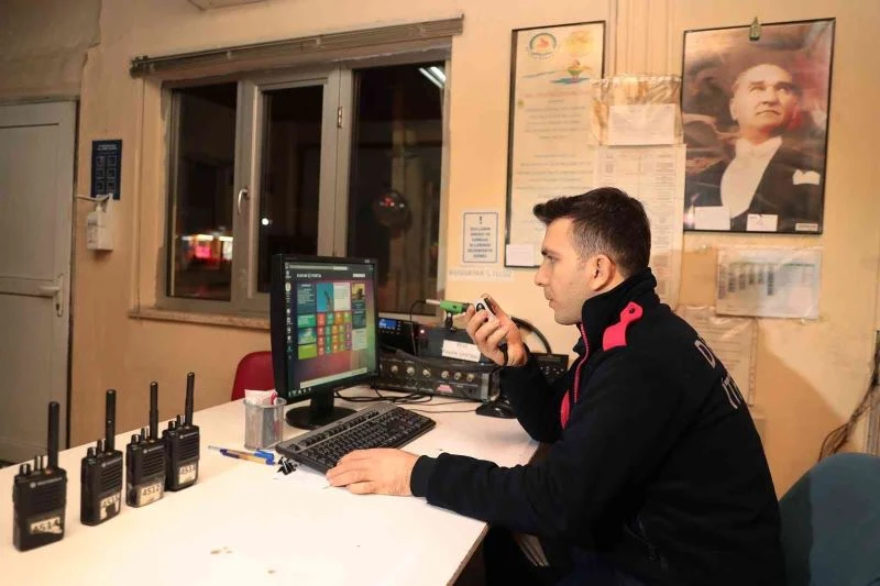 Büyükşehir ekipleri yeni yıla görevleri başında girdi
