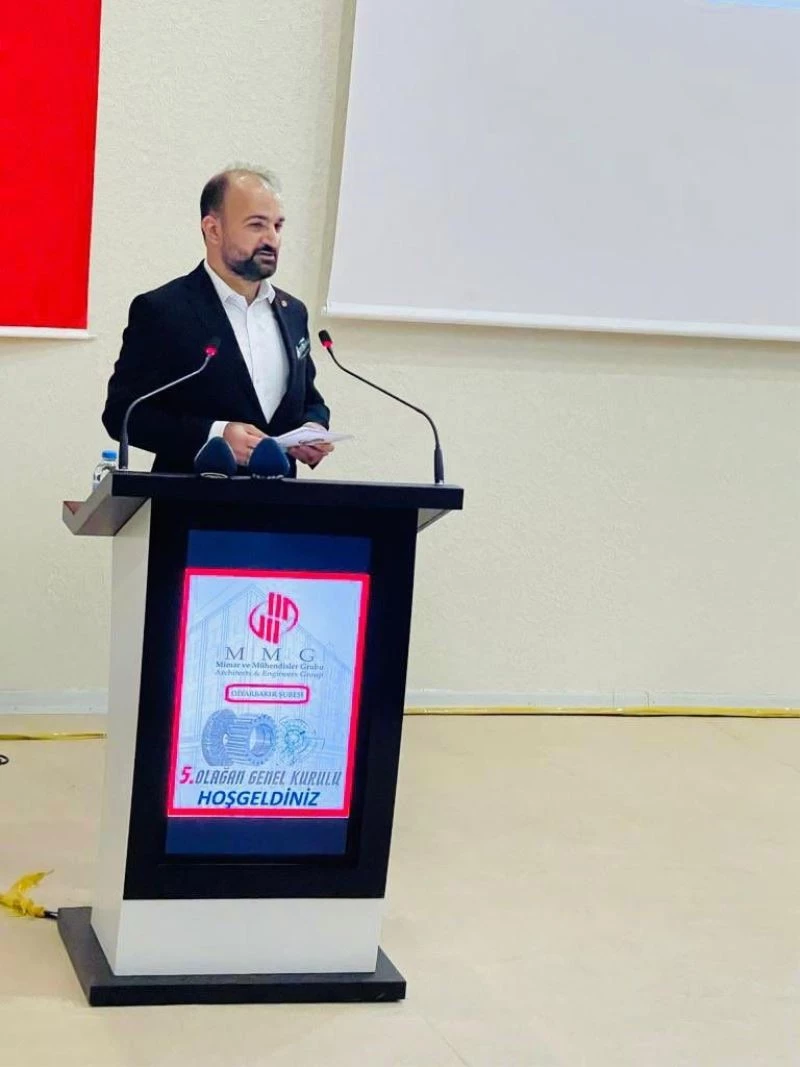 Mimar ve Mühendisler Grubu Diyarbakır Şubesi’nden kentsel dönüşüme destek
