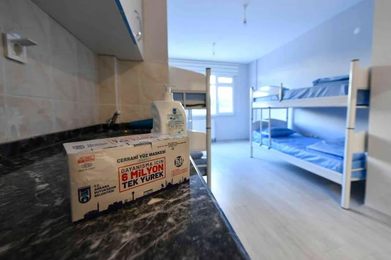 Ankara Büyükşehir, bin 881 üniversite öğrencisine yuva olmaya devam ediyor
