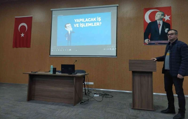 Hisarcık’ta Bilsem Öğrenci Tanılama ve Yerleştirme Süreci toplantısı
