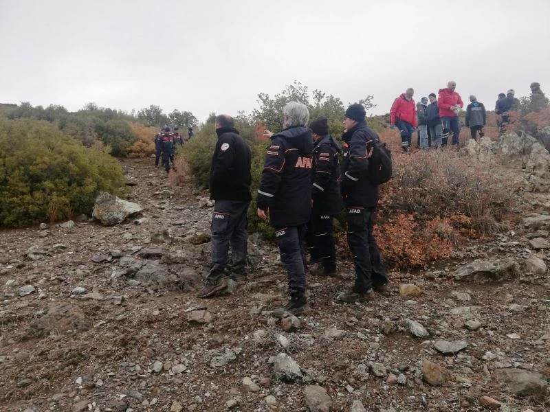 Kayıp avcının cansız bedeni drone ile bulundu
