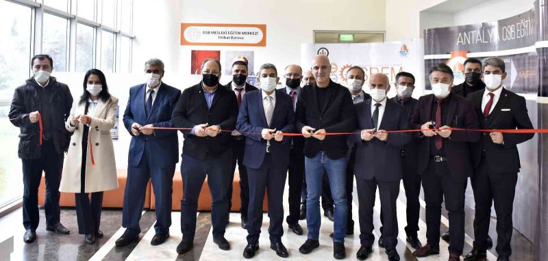 Antalya OSB’ye MESEM irtibat bürosu açıldı
