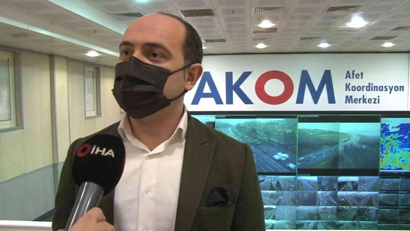AKOM, İstanbul’da beklenen kar yağışı öncesi alınan tedbirleri açıkladı
