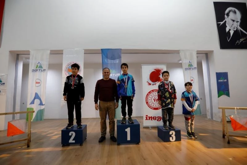 İl şampiyonasını 7 kupa 25 madalya ile tamamladılar
