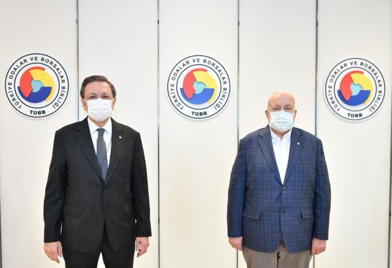 TOBB Başkanı Hisarcıklıoğlu’ndan ÇTB’ye ziyaret sözü
