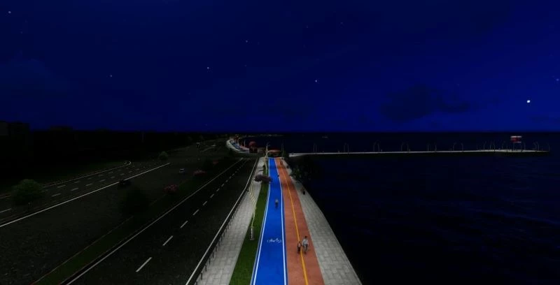 Karadeniz’in en uzun bisiklet yolu Bulancak’ta yapılıyor
