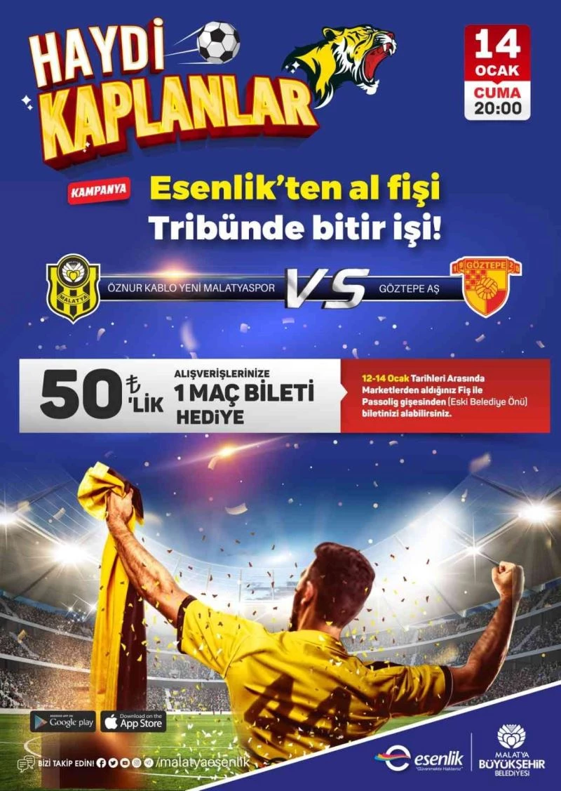 Esenlik’ten Yeni Malatyaspor’a destek
