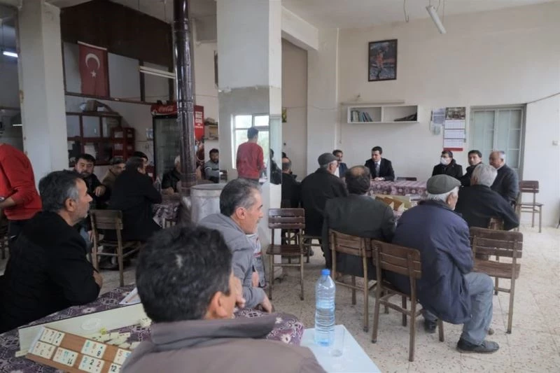 Karacasu Kaymakamı Alpay, Yaykın Mahallesi sakinleri ile buluştu
