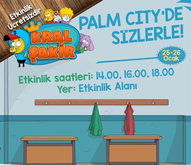 Sömestir tatiline ’Kral Şakir’ ile ’merhaba’ diyecekler
