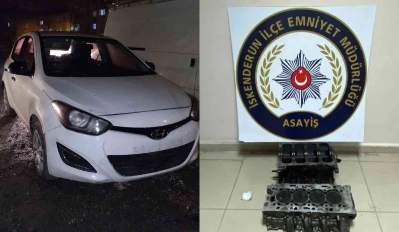 Hatay’da oto hırsızlığı şebekesi çökertildi
