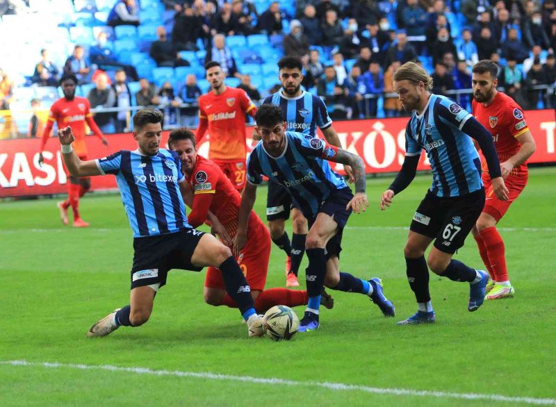 Spor Toto Süper Lig: Adana Demirspor: 1 - Kayserispor: 1 (Maç sonucu)
