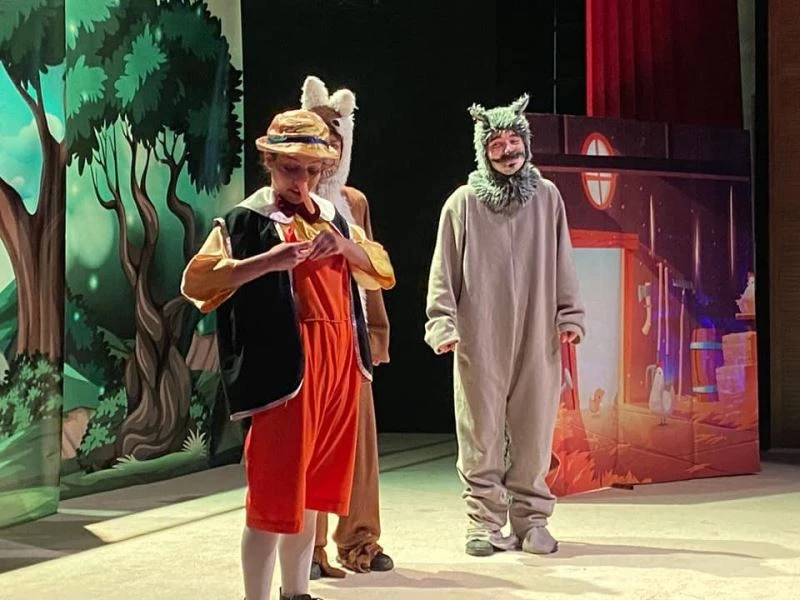 Çan’da ‘Pinokyo’ sahne aldı
