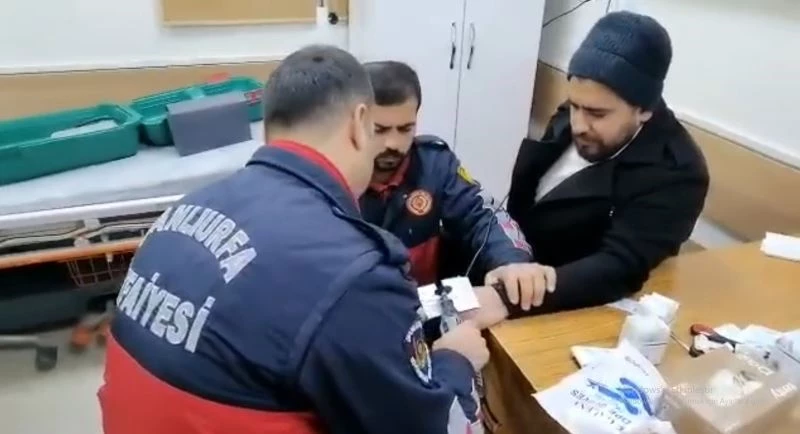 İtfaiyeden yüzük operasyonu
