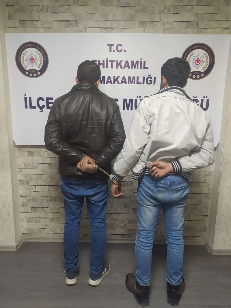 Sıhhi tesisat malzemesi çalan şüpheliler yakalandı
