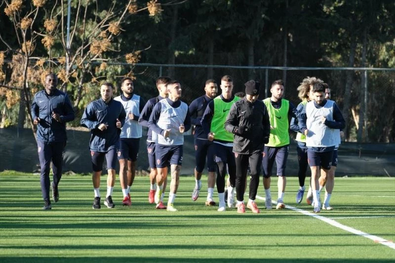 Atakaş Hatayspor, Alanyaspor karşılaşmasının hazırlıklarına başladı