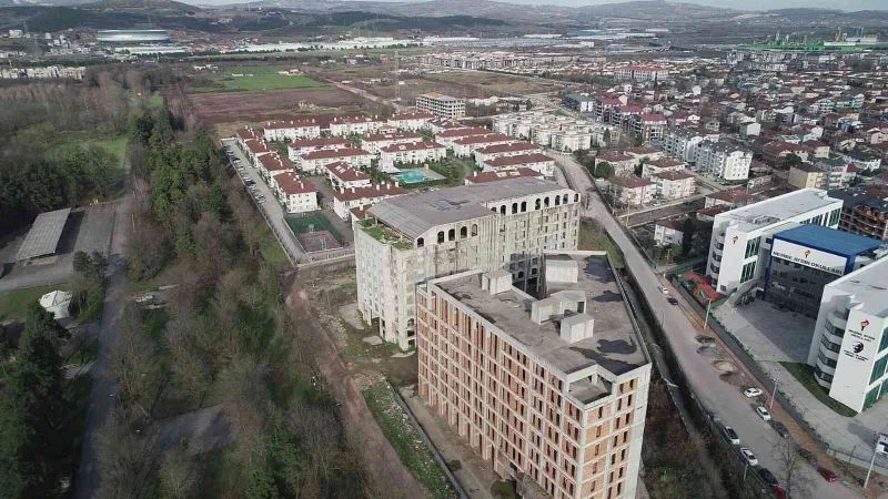 Alikahya stadyum bağlantı yolunda ilk kazma vuruldu

