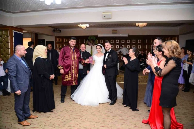 Kahramankazan’da 2021’de toplam 404 çift dünyaevine girdi
