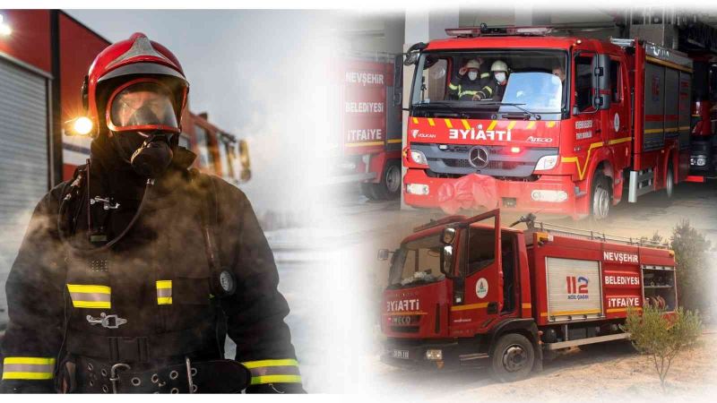Nevşehir İtfaiyesi 2021’de 369 yangına müdahale etti
