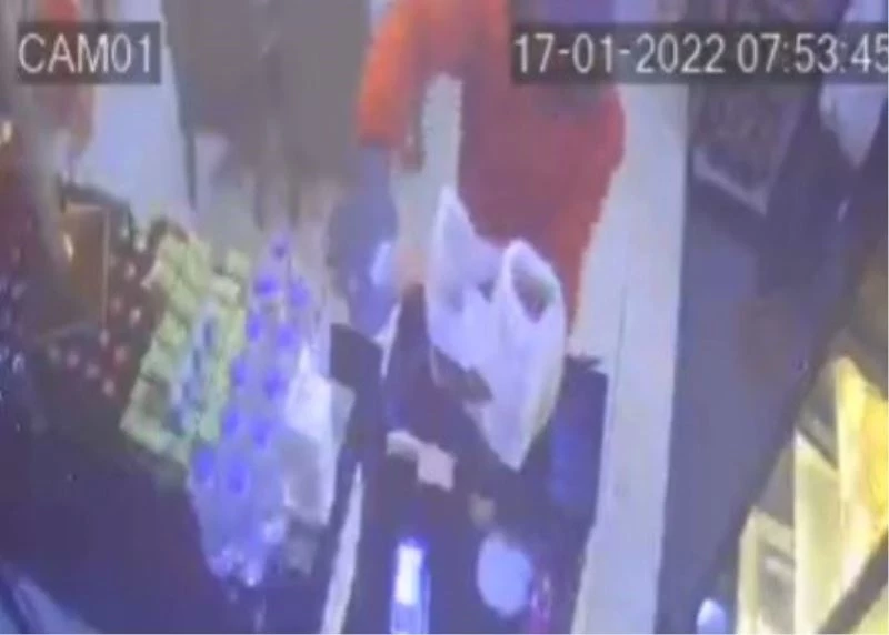 Alışveriş yapma bahanesi ile yardım kutusunu alıp gitti
