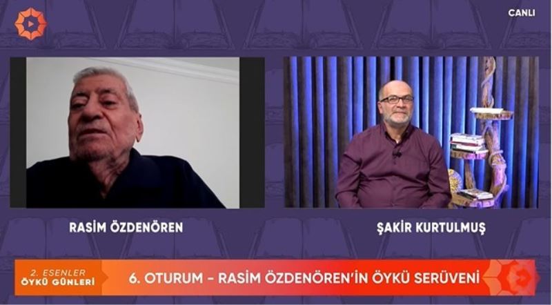 Rasim Özdenören Esenler’de öykü serüvenini anlattı
