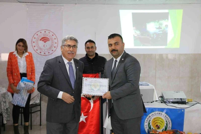 Kontrollü üretim sertifikayla taçlandı
