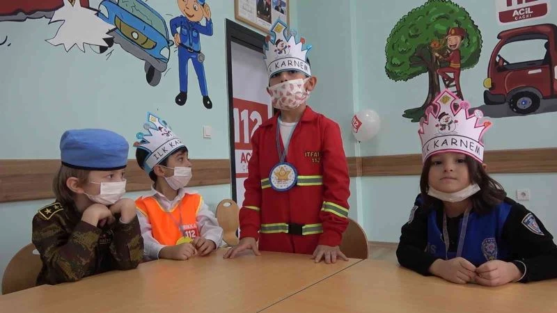 Yarıyıl tatilinin son dersi: ’Bir Bir İki, 112’
