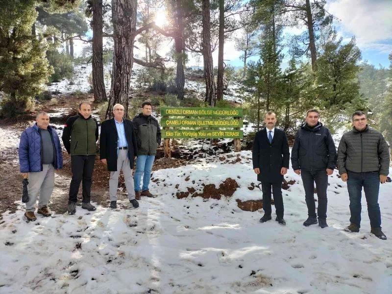 Çameli’de ekoturizm yürüyüş yolu hayat buluyor
