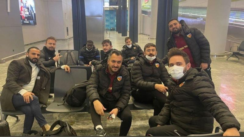 Kayserisporlu futbolcular ve kulüp personeli İstanbul’da mahsur kaldı
