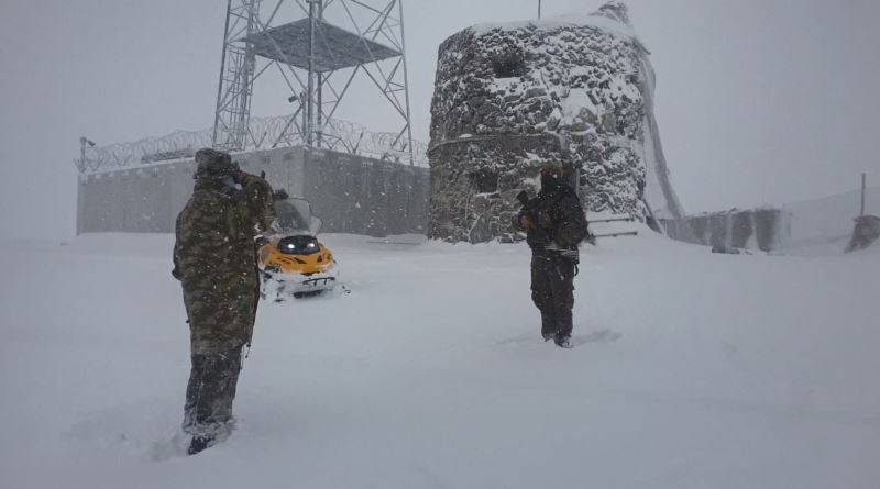 Mehmetçikten eksi 39 derecede 7 metre kar kalınlığında vatan görevi
