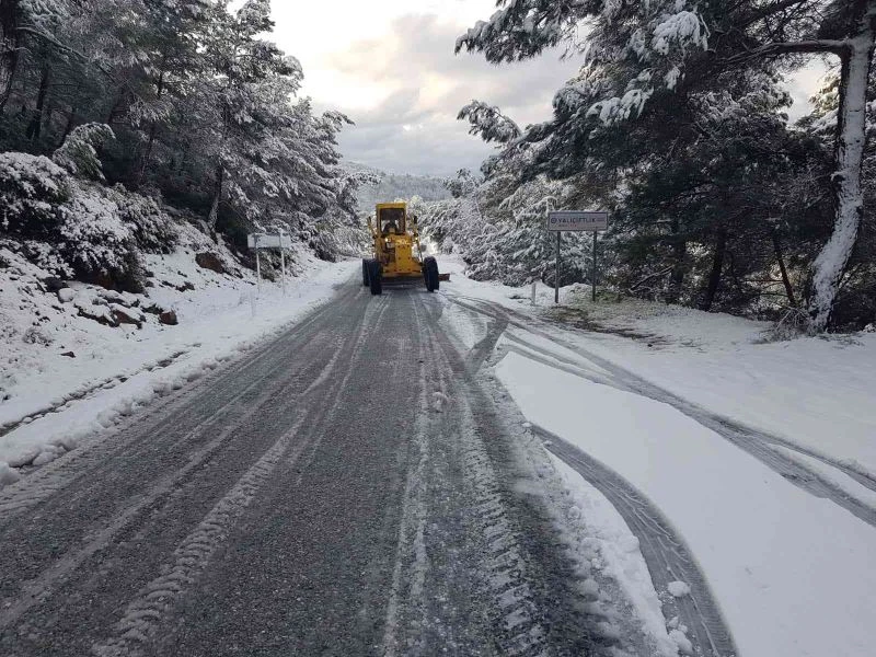 Belediyenin kar tedbiri, Bodrum’da mağduriyetleri önledi
